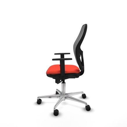 Sedia da Ufficio Piqueras y Crespo 1D086N0 Arancione scuro 2