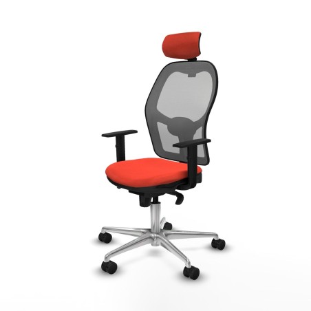 Chaise de Bureau Piqueras y Crespo 1D086N2 Orange Foncé