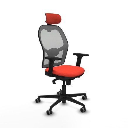 Chaise de Bureau avec Appui-tête Jorquera Piqueras y Crespo 2D036G2 O