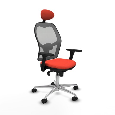Bürostuhl mit Kopfstütze Jorquera Piqueras y Crespo 3D086N1 Dunkelor