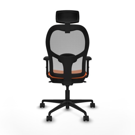 Sedia Ufficio con Poggiatesta Jorquera Piqueras y Crespo 2D036N2 Aranc