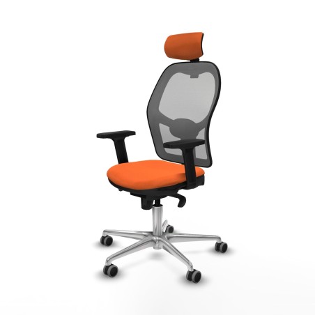 Bürostuhl mit Kopfstütze Jorquera Piqueras y Crespo 2D086G2 Orange