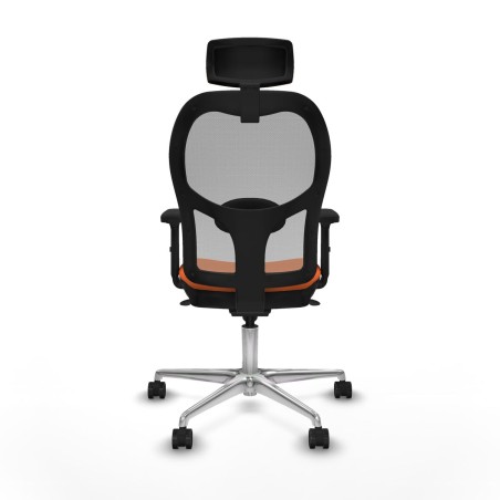 Bürostuhl mit Kopfstütze Jorquera Piqueras y Crespo 2D086N2 Orange