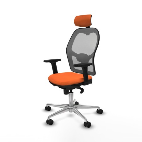Sedia Ufficio con Poggiatesta Jorquera Piqueras y Crespo 2D086N2 Aranc
