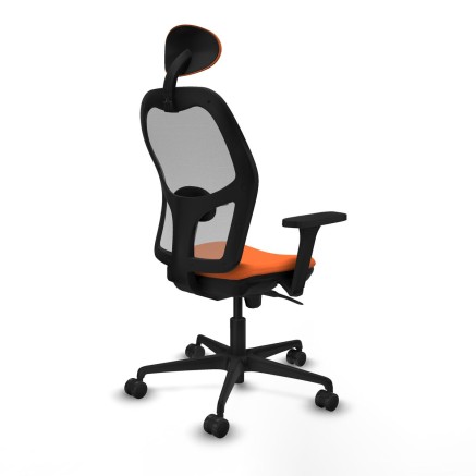 Bürostuhl mit Kopfstütze Jorquera Piqueras y Crespo 3D036N1 Orange 2