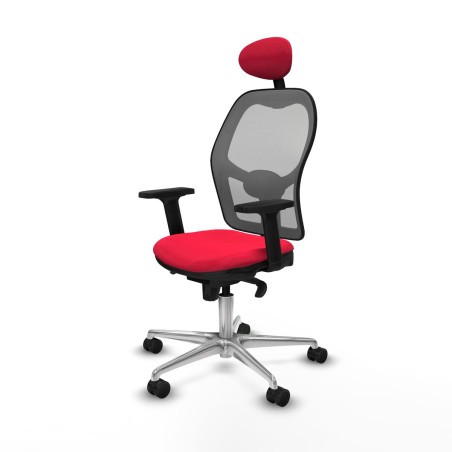 Bürostuhl mit Kopfstütze Jorquera Piqueras y Crespo 2D086N1 Rot
