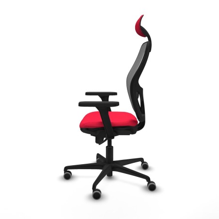 Office Chair with Headrest Jorquera Piqueras y Crespo 3D036G1 Red