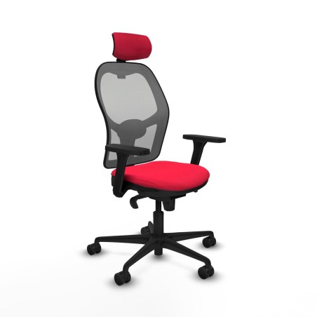 Bürostuhl mit Kopfstütze Jorquera Piqueras y Crespo 3D036N2 Rot