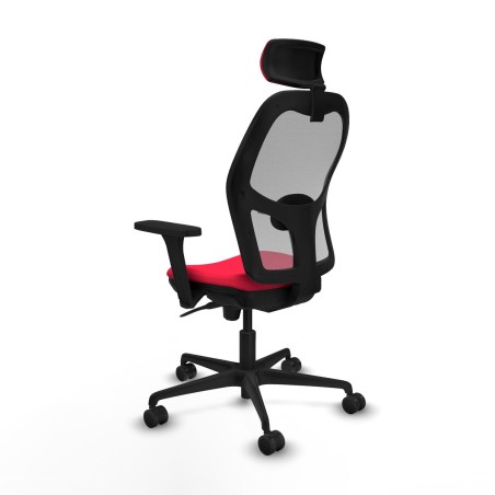 Bürostuhl mit Kopfstütze Jorquera Piqueras y Crespo 3D036N2 Rot