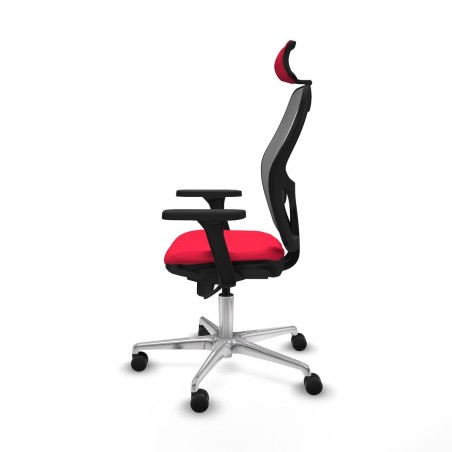 Sedia Ufficio con Poggiatesta Jorquera Piqueras y Crespo 3D086N2 Rosso