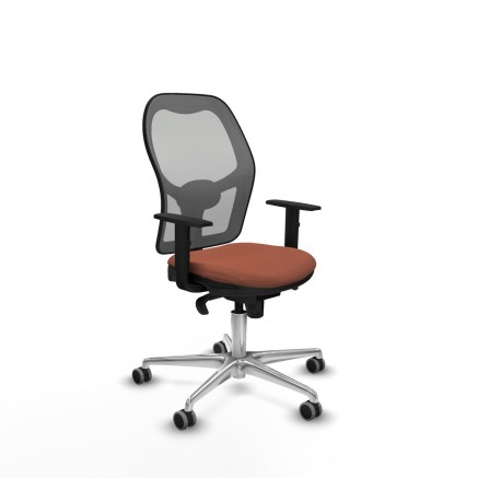 Office Chair Piqueras y Crespo 1D086G0 Brown Grey