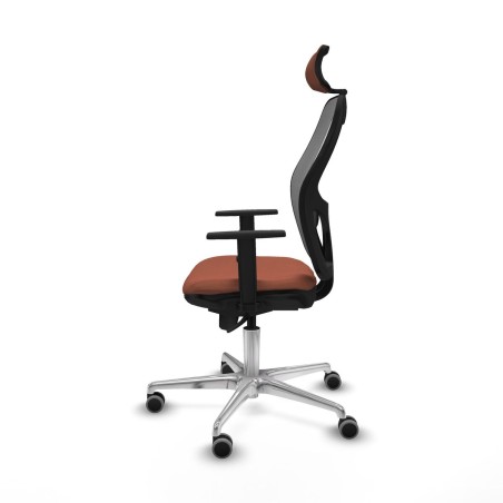 Office Chair Piqueras y Crespo 1D086G2 Brown Grey