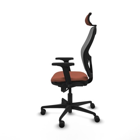 Office Chair with Headrest Jorquera Piqueras y Crespo 2D036N2 Brown Gr