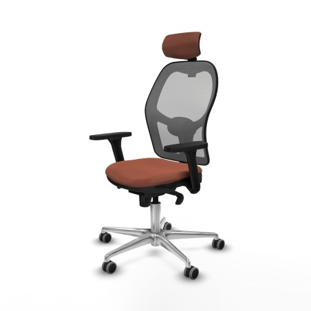 Bürostuhl mit Kopfstütze Jorquera Piqueras y Crespo 3D086G2 Braun Gr