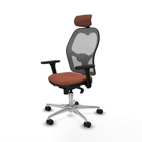 Bürostuhl mit Kopfstütze Jorquera Piqueras y Crespo 3D086N2 Braun Gr
