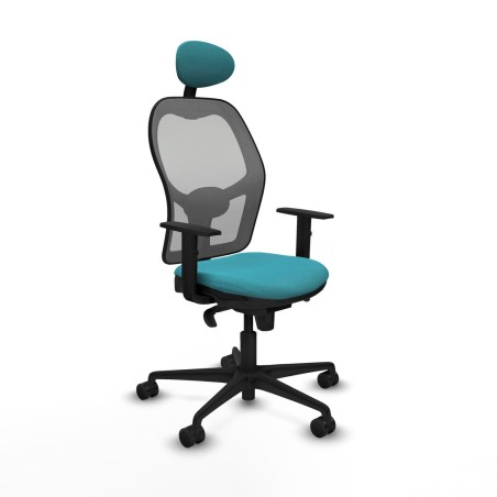 Office Chair with Headrest Jorquera Piqueras y Crespo 1D036N1 Turquois