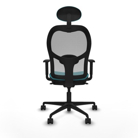 Office Chair with Headrest Jorquera Piqueras y Crespo 1D036N1 Turquois