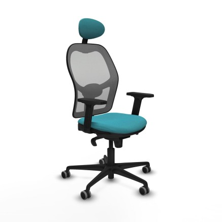 Office Chair with Headrest Jorquera Piqueras y Crespo 2D036G1 Turquois