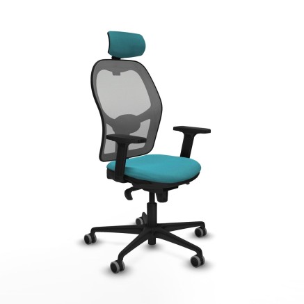 Sedia Ufficio con Poggiatesta Jorquera Piqueras y Crespo 2D036G2 Turch
