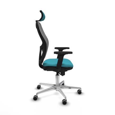 Office Chair with Headrest Jorquera Piqueras y Crespo 2D086G2 Turquois 2