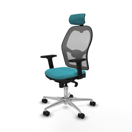 Sedia Ufficio con Poggiatesta Jorquera Piqueras y Crespo 2D086N2 Turch