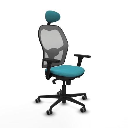 Office Chair with Headrest Jorquera Piqueras y Crespo 3D036G1 Turquois