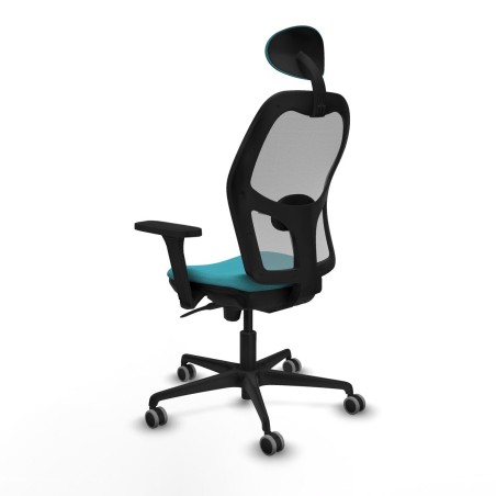 Office Chair with Headrest Jorquera Piqueras y Crespo 3D036G1 Turquois