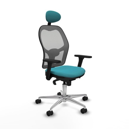 Office Chair with Headrest Jorquera Piqueras y Crespo 3D086N1 Turquois