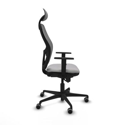 Sedia Ufficio con Poggiatesta Jorquera Piqueras y Crespo 1D036G1 Grigi 2