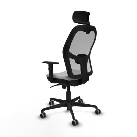 Sedia Ufficio con Poggiatesta Jorquera Piqueras y Crespo 1D036G2 Grigi