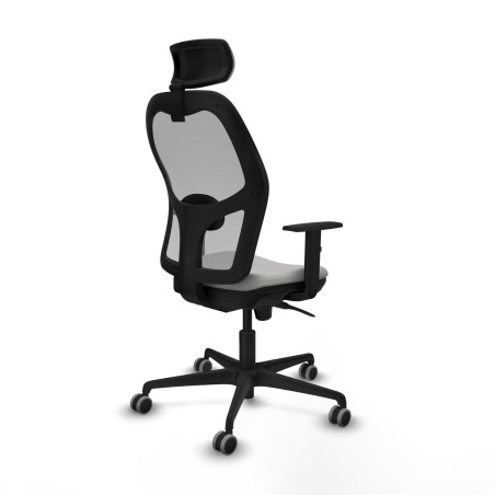 Sedia Ufficio con Poggiatesta Jorquera Piqueras y Crespo 1D036G2 Grigi