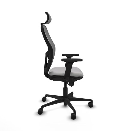Office Chair with Headrest Jorquera Piqueras y Crespo 2D036N2 Light gr 2