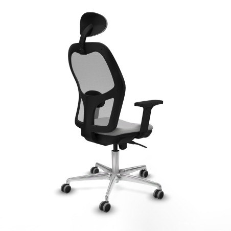 Office Chair with Headrest Jorquera Piqueras y Crespo 2D086G1 Light gr