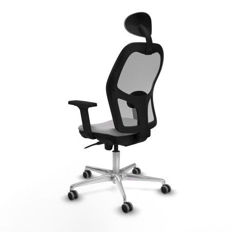 Office Chair with Headrest Jorquera Piqueras y Crespo 2D086G1 Light gr