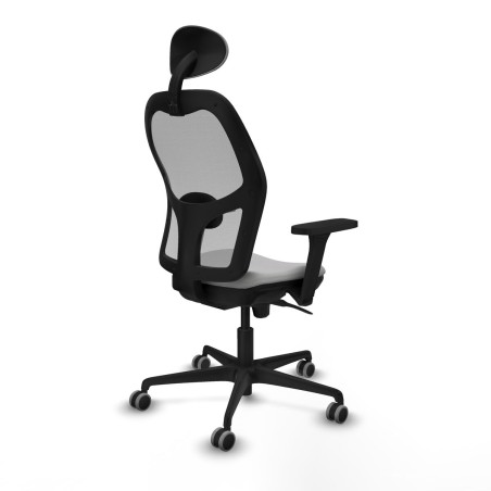 Sedia Ufficio con Poggiatesta Jorquera Piqueras y Crespo 3D036G1 Grigi