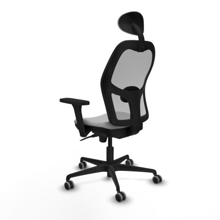 Sedia Ufficio con Poggiatesta Jorquera Piqueras y Crespo 3D036G1 Grigi