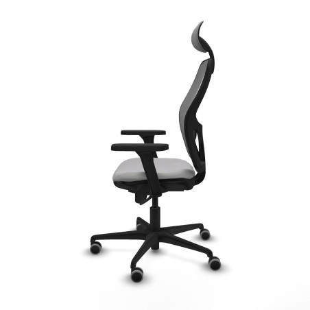 Sedia Ufficio con Poggiatesta Jorquera Piqueras y Crespo 3D036G1 Grigi