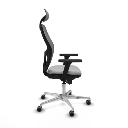 Office Chair with Headrest Jorquera Piqueras y Crespo 3D086G1 Light gr 2