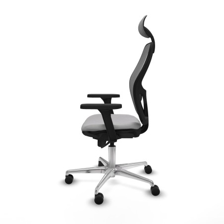 Sedia Ufficio con Poggiatesta Jorquera Piqueras y Crespo 3D086N1 Grigi