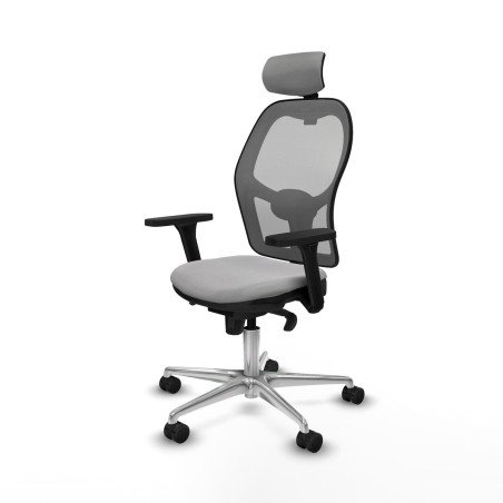 Office Chair with Headrest Jorquera Piqueras y Crespo 3D086N2 Light gr