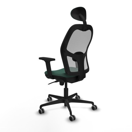 Office Chair with Headrest Jorquera Piqueras y Crespo 2D036G1 Green