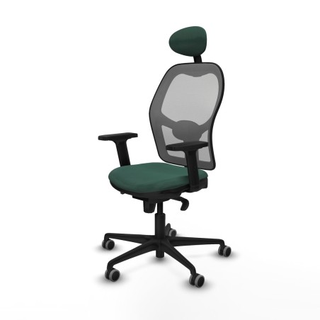 Office Chair with Headrest Jorquera Piqueras y Crespo 2D036G1 Green