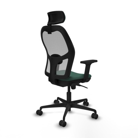 Sedia Ufficio con Poggiatesta Jorquera Piqueras y Crespo 2D036N2 Verde