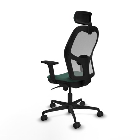 Sedia Ufficio con Poggiatesta Jorquera Piqueras y Crespo 2D036N2 Verde