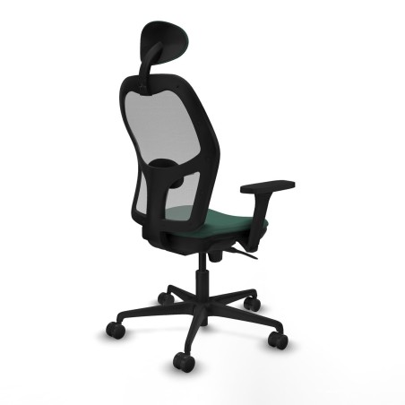 Office Chair with Headrest Jorquera Piqueras y Crespo 3D036N1 Green