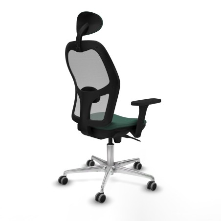 Sedia Ufficio con Poggiatesta Jorquera Piqueras y Crespo 3D086G1 Verde