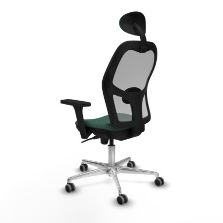 Sedia Ufficio con Poggiatesta Jorquera Piqueras y Crespo 3D086G1 Verde
