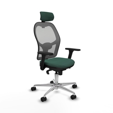 Bürostuhl mit Kopfstütze Jorquera Piqueras y Crespo 3D086N2 grün