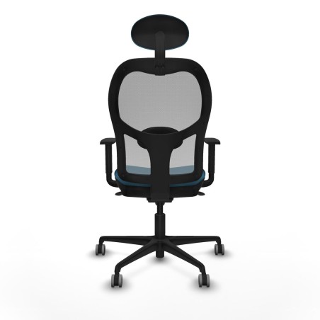 Office Chair Piqueras y Crespo 1D036G1 Grey Petroleum green