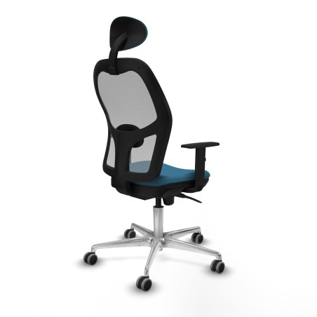 Bürostuhl Piqueras y Crespo 1D086G1 Grau Petroleum grün